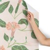 2' x 10' Holli Zollinger Desert Moonflower Wallpaper Pink - Deny Designs: Modern Peelable Polyester Decor, Botanical Pattern - 3 of 4