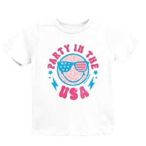 The Juniper Shop SmileyWorld Party In The USA Youth Short Sleeve Tee - 1 of 4