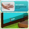BestMassage 5 Piece Patio Sofa Set Outdoor Furniture for Beach Backyard and Garden - 3 of 4