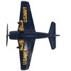 Grumman F8F Bearcat Fighter Aircraft "Blue Angels #2" (1946) US Navy "SkyMax Models" Series 1/72 Diecast Model by Hobby Master - 4 of 4