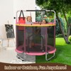 Huxxion 60" Trampoline for Kids, 5FT Mini Indoor and Outdoor Toddler Trampoline with Net - 3 of 4