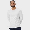 Hanes Sport Men's Cool Dri Long-sleeve T-shirt, 2-pack White 3xl : Target