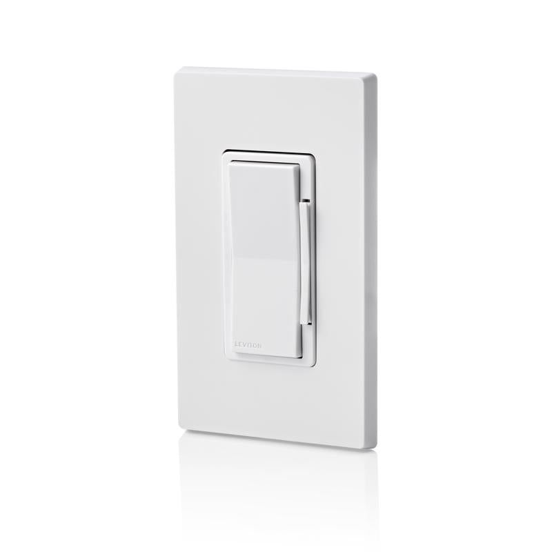 Leviton Decora White 600 W WiFi Smart Dimmer Switch 1 pk, 2 of 6