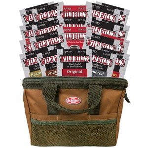Wild Bill's 20-Piece Sampler Gift Tool Bag - Beef Jerky, Steak Strips, Pork Belly & More - 1 of 4