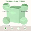 Unique Bargains Fabric Storage Bins 3 Pcs - 3 of 4