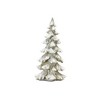 Silver Resin Christmas Trees with Frosted Finish (4-Piece Set) by Melrose - 4 of 4