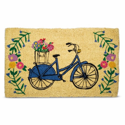 tagltd 1'6x2'6 Happy Camper Coir Doormat