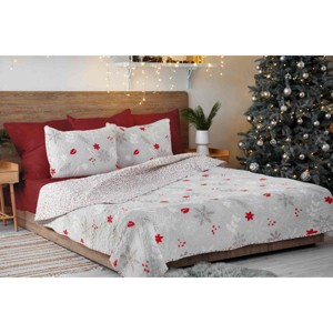 Avanti Linens Winterberry King Quilt Set - 1 of 3