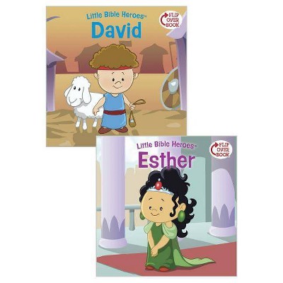 David/Esther - (Little Bible Heroes(tm)) by  Victoria Kovacs (Paperback)