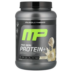 MusclePharm Pro Series Protein+, Rich & Creamy Vanilla, 2.3 lbs (1.06 kg) - 1 of 4