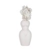 Sagebrook Home 12" Dolomite Torso Vase - Contemporary Modern Woman Body Form Decorative Vase - 2 of 4