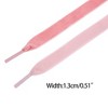 INSPIRE CHIC Flat Single Side Suede Shoe Laces for Sneakers 1 Pair - 2 of 4