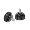 Unique Bargains Plastic Threaded Bolt Knurled Clamping Knob Thumb Screws 6 Pcs - 3 of 4