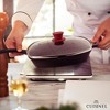Cuisinel Square Glass Lid for Grill Pans with Steam Vent - 10.5"-Inch, Fits Lodge Cast Iron, Oven Safe, Reinforced Stainless Steel Rim. - 2 of 4