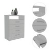 Okak 3/4-Drawer Open Shelf Storage Dresser Versatile Organizer for Small Spaces Modern Home Office/Bedroom Furniture - 3 of 4