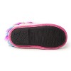 Dearfoams Kid's Girls Peyton Novelty Unicorn Fuzzy Slipper - 4 of 4