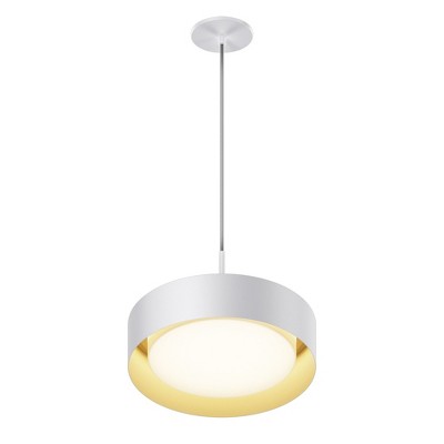 ET2 Lighting Echo 1 - Light Pendant in  White/Gold