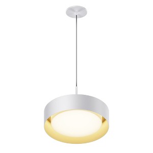ET2 Lighting Echo 1 - Light Pendant in  White/Gold - 1 of 1