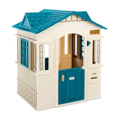 Photo 1 of ***DOOR CRACKED - SEE PICTURES - PARTS LIKELY MISSING***
Little Tikes Small Cape Cottage Refresh Playhouse - Blue