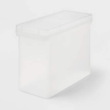 ConsumerBox: Hinged Plastic Box - rose plastic