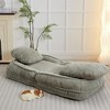 XINGHANZHENXUAN Lazy Sofa Couch, Human Dog Bed, 5 Adjustable Position, Sit, Sleep, Fold, Put in Bedroom, Living Room - 4 of 4