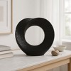 Sagebrook Home Cut-Out Sculpture - Creative Abstract Ceramic Statue For Home or Office Decor - 3 of 4