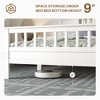 Okak Natural Solid Wood Platform Bed Frame with Wooden Strips Headboard,Primary Bedroom Bed,No Spring Box Needed - 4 of 4