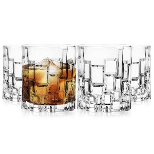 Barski Double Old Fashioned Tumbler Whiskey Glasses, Made with Fine European Craftmanship, Dishwasher Safe, 10.5 oz - 4 PK - 1 of 4