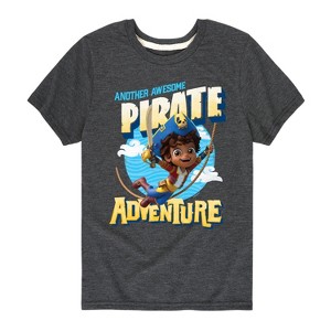 Boys' - Santiago of The Sea - Another Awesome Pirate Adventure Short Sleeve Graphic T-Shirt - 1 of 4