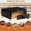 ROVSUN Indoor Pizza Oven Countertop, 1100W Stainless Steel Single Layer Commercial Electric Pizza Oven w/ Timer and Temperature Control, Easy-to-Clean - 4 of 4
