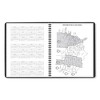 Monthly Planner, 11 x 9, Black Cover, 15-Month: Jan 2025 to Mar 2026 - 3 of 4