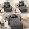 3-in-1 Sofa Bed with Wing Table, USB Ports, and Adjustable Backrest - 3 of 4