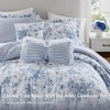 Okak All Size 5-Piece Large Printed Bed Comforter Set with Decorative Pillows,Comfortable Lightweight Comforter Bedding Sets,Machine Washable - 3 of 4