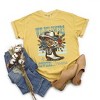 Simply Sage Market Women's Wildflowers Cowgirl Dreams Short Sleeve Garment Dyed Tee - 3 of 4