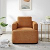 VANOMi 34.25'' Upholstered Boucle Barrel Accent Chair - 2 of 4