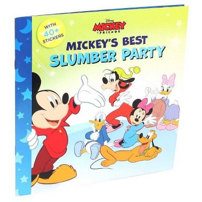 Disney: Mickey's Best Slumber Party - (8x8) by  Nancy Parent (Paperback)