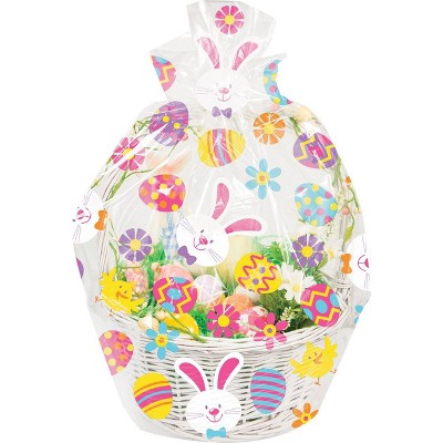 12ct Easter Bunny and Eggs Basket Bag