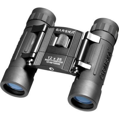  Barska 12x25mm Compact Binoculars - Lucid Black 