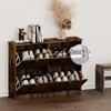 NicBex Shoe Cabinet with 4 Drawers,Freestanding Shoe Organizer for Hallway,Entryway - 2 of 4