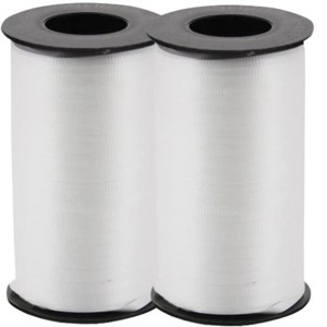 LoonBalloon 500 Yards White Curling Ribbon ‚ 3/16 Inch wide Party & Gift Decor (2-Pack) - 1 of 4