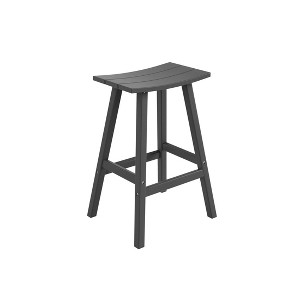 WestinTrends Outdoor Patio Adirondack Counter Height Stool Chair - 1 of 4
