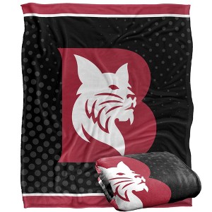 Bates College Logo Dots Silky 50x60 Blanket, 1 Sided - 1 of 4