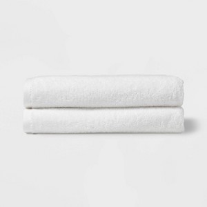 2pk Bath Towel Set White - Room Essentials