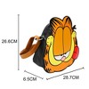 Garfield Sticking Tongue Out Orange 10" Novelty Crossbody Bag - 3 of 4