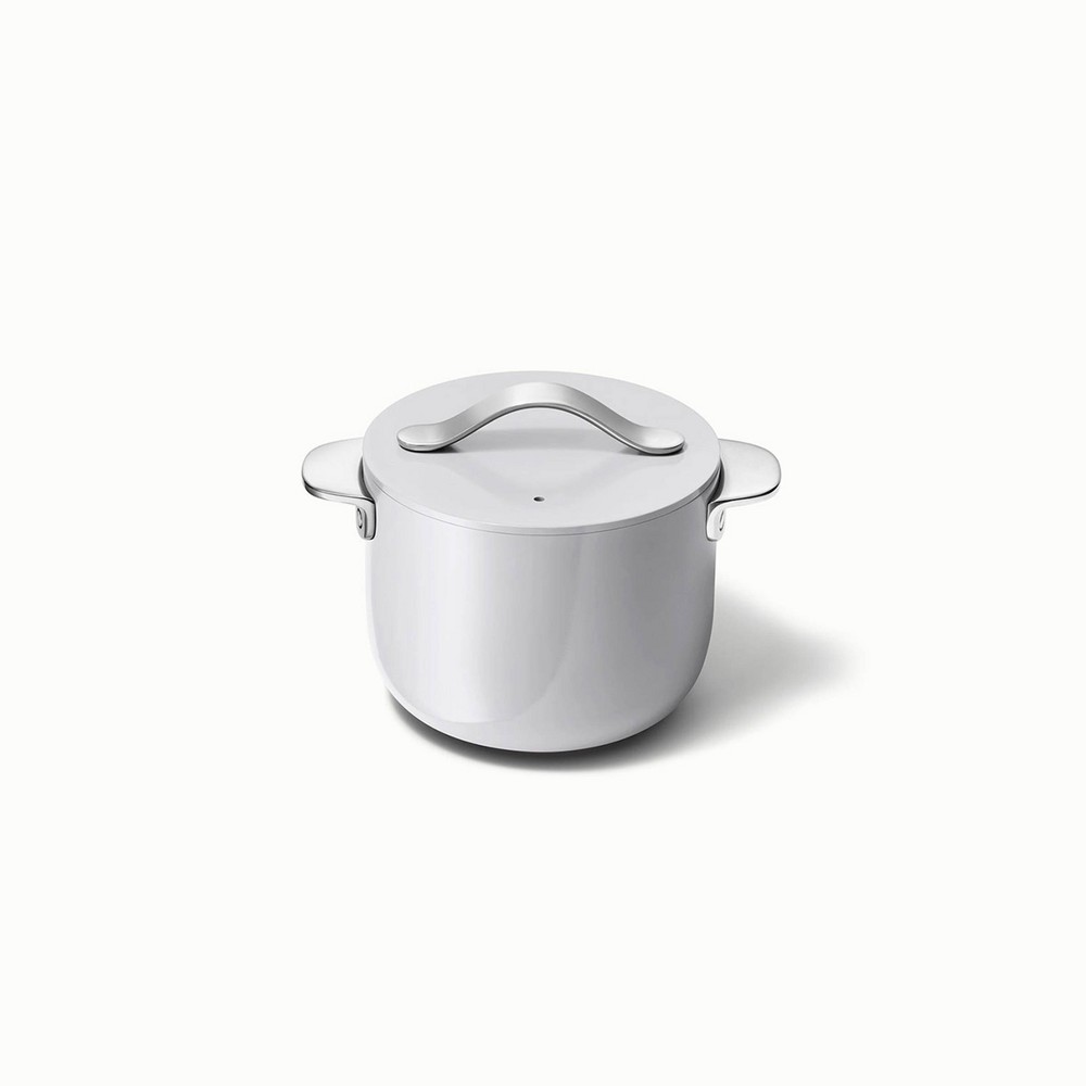 Caraway Home Petite Cooker with Lid Gray