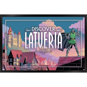 Trends International Marvel: Hero Lands - Latveria 2 Framed Wall Poster Prints - 1 of 4