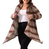 Agnes Orinda Women's Plus Size Bohemian Floral Print Open Front Cardigans - 2 of 4