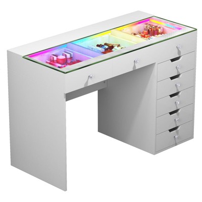 VANITII Diana Vanity Desk Pro, White