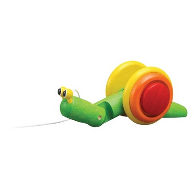 hape pull along snail