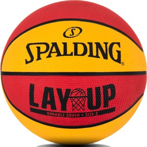 Spalding Layup Mini Rubber Outdoor Basketball - 1 of 2